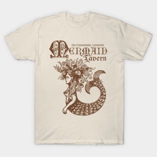 Vintage Defunct Mermaid Tavern London T-Shirt